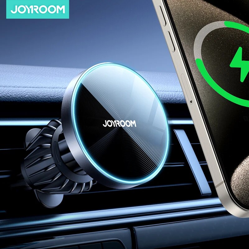Wireless Car Charger Mount Fast Charging - Joyroom Magnetic Car Phone Mount Wireless
