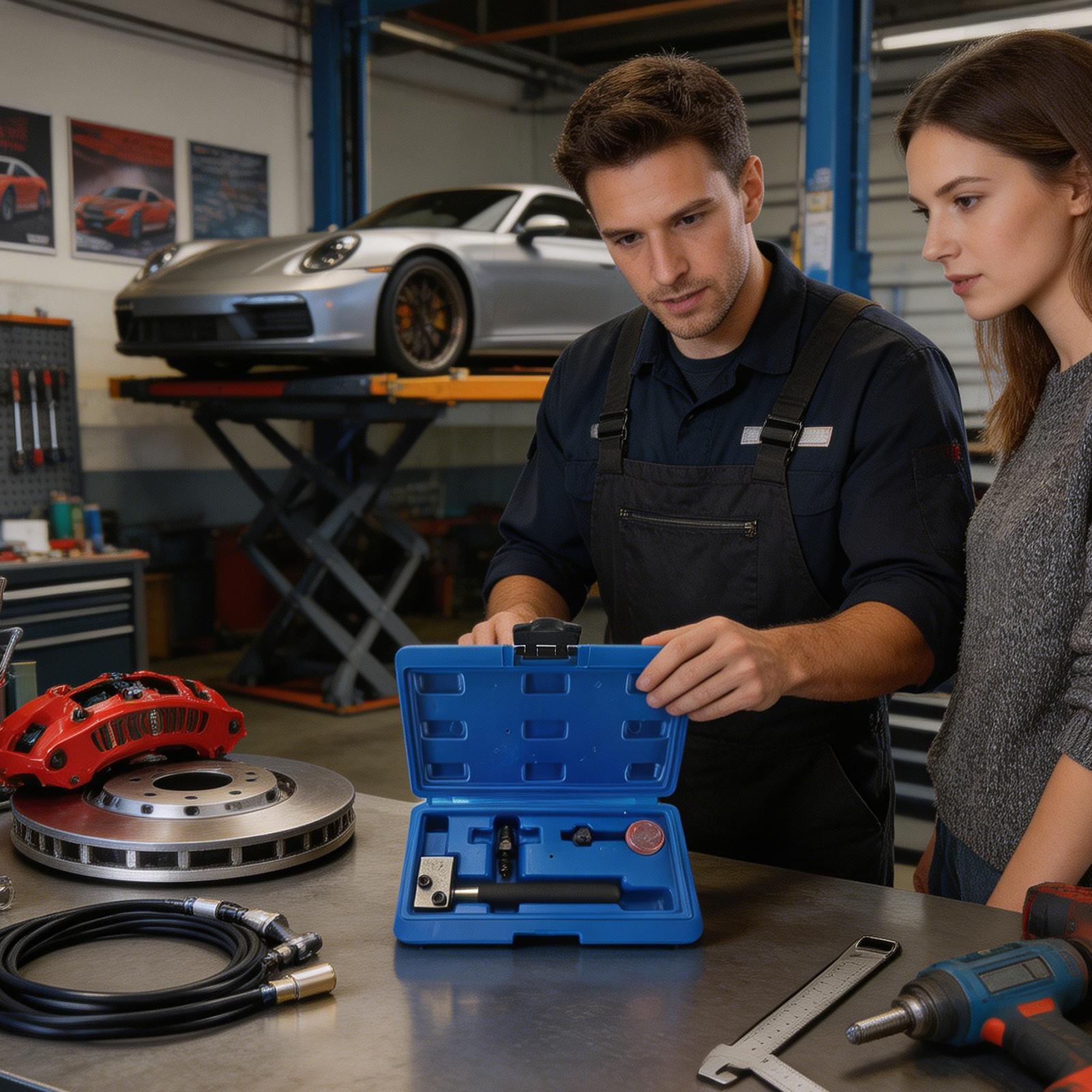 Auto Repair Tools - Brake Line Repair Kit Handheld Auto