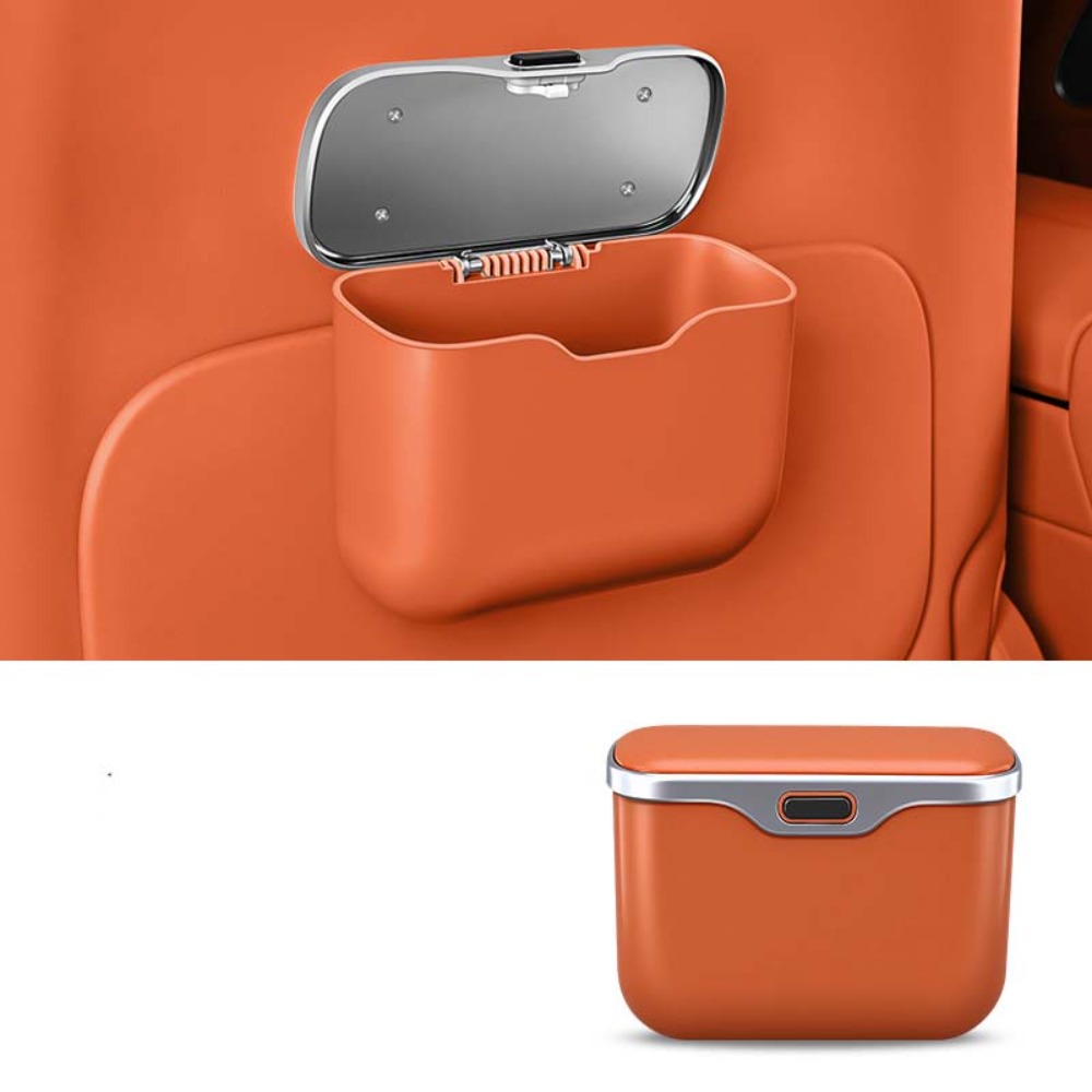 Waterproof Car Trash Can With Lid - Multi-functional Car Trash Can with Lid