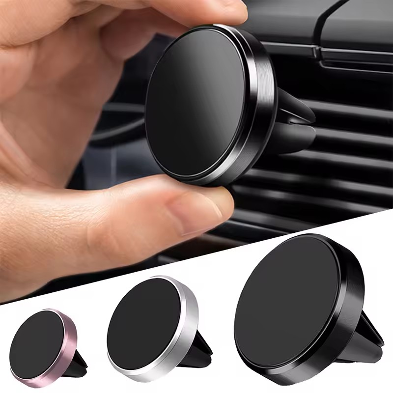 Magnetic Phone Holder For Car Vent - Air Vent Magnet Smartphone Mobile Stand