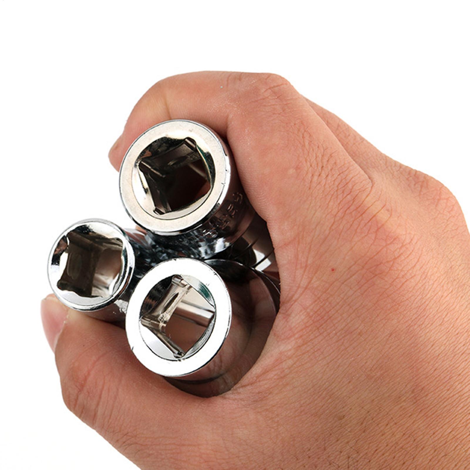 Auto Repair Tools - Socket Wrench Set Universal Multifunctional Portable