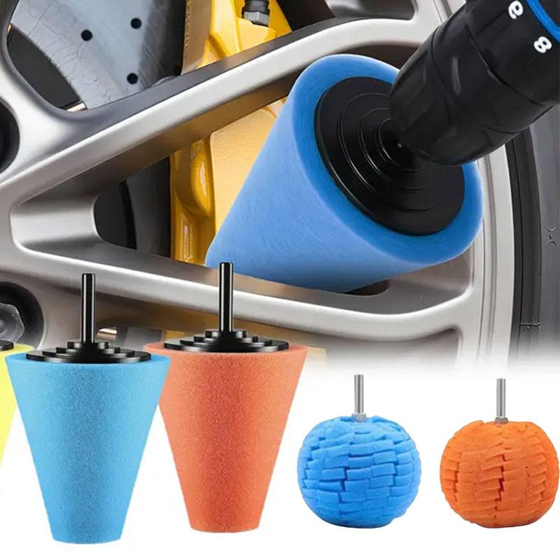 Car Care - Car Drill Polishing Sponge Pad Kit