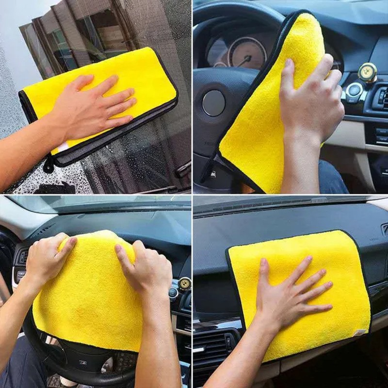 1/20pcs Car Cleaning Microfibe - đánh giá và giá Microfiber Car Drying Towel Super Absorbent