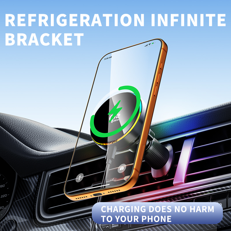 qi2.2 25W Car Wireless Charger - đánh giá và giá Magnetic Phone Holder For Car Vent