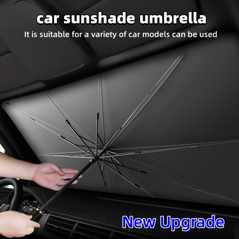 Multi Purpose Convenient Folda - đánh giá và giá Car Sunshade Windshield Umbrella Foldable