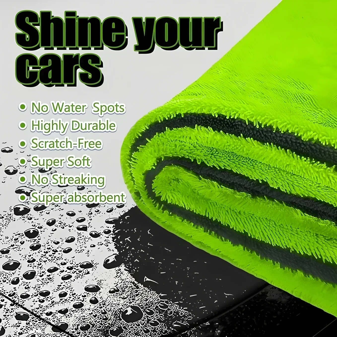 Car Drying Towel Super Absorbe - đánh giá và giá Microfiber Car Drying Towel Super Absorbent