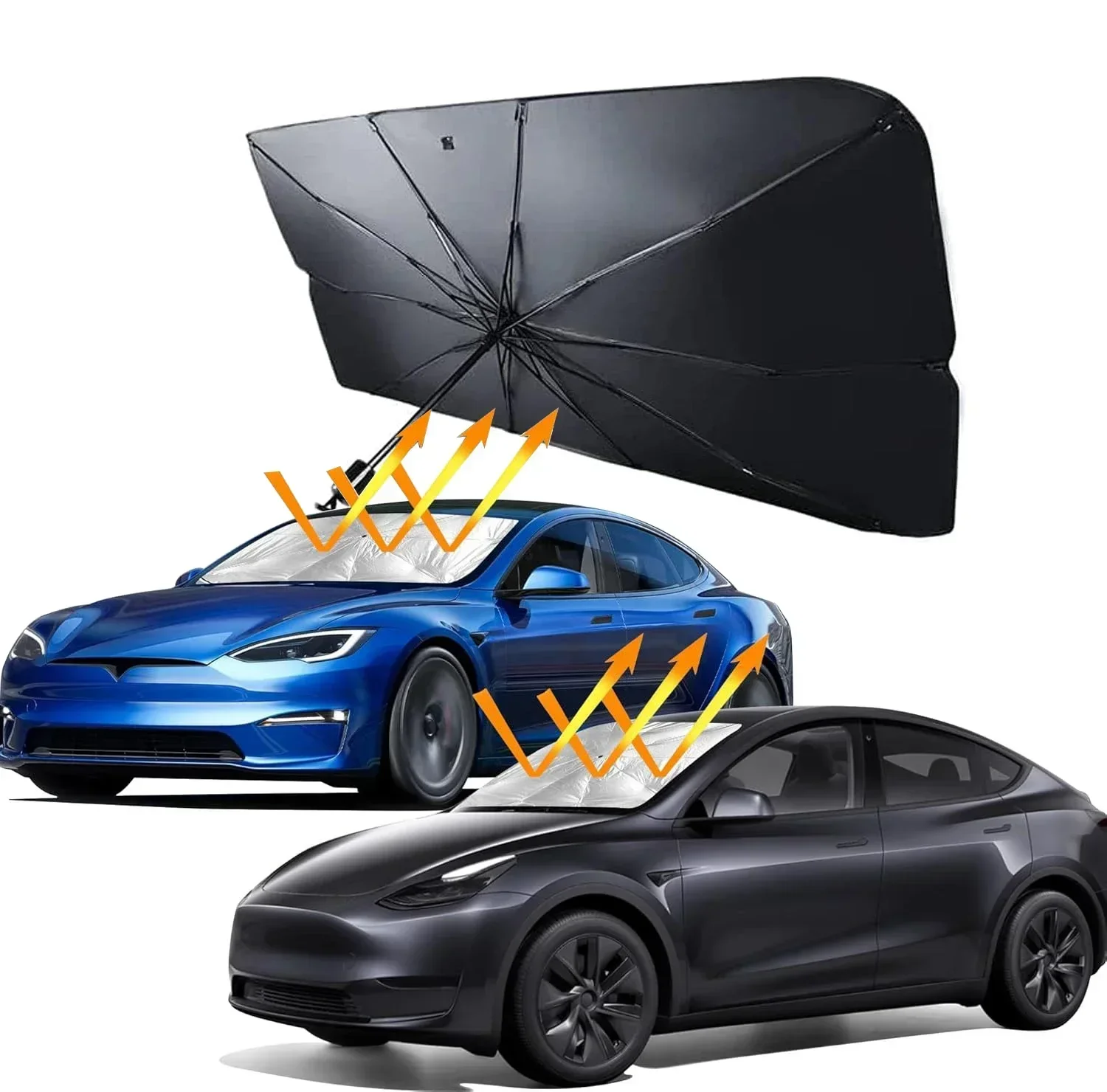 Car Umbrella Sunshade Windshie - đánh giá và giá Car Sunshade Windshield Umbrella Foldable