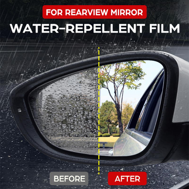 Full Cover Chống Sương Mù Phim - đánh giá và giá Anti Glare Car Rearview Mirror Film
