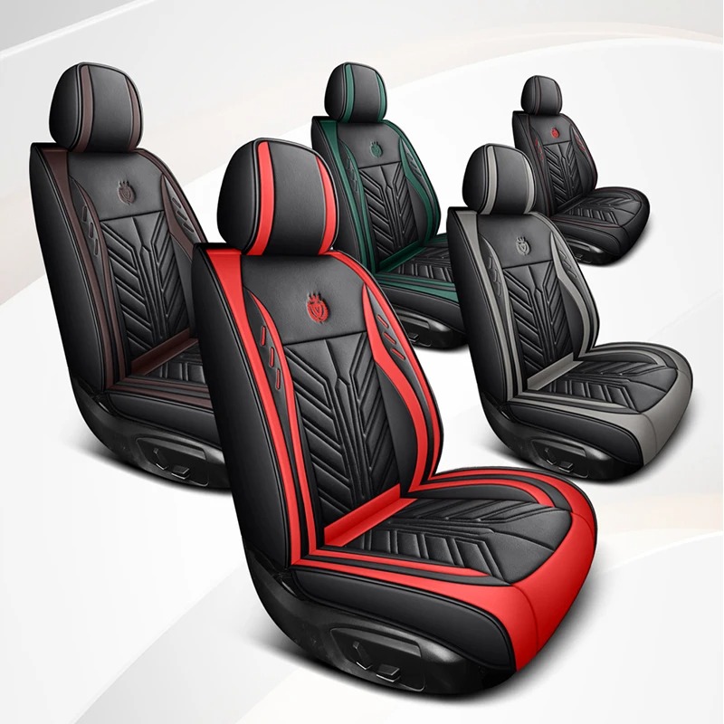 Breathable 5-Seater Car Seat C - đánh giá và giá Leather Car Seat Covers Full Set Universal