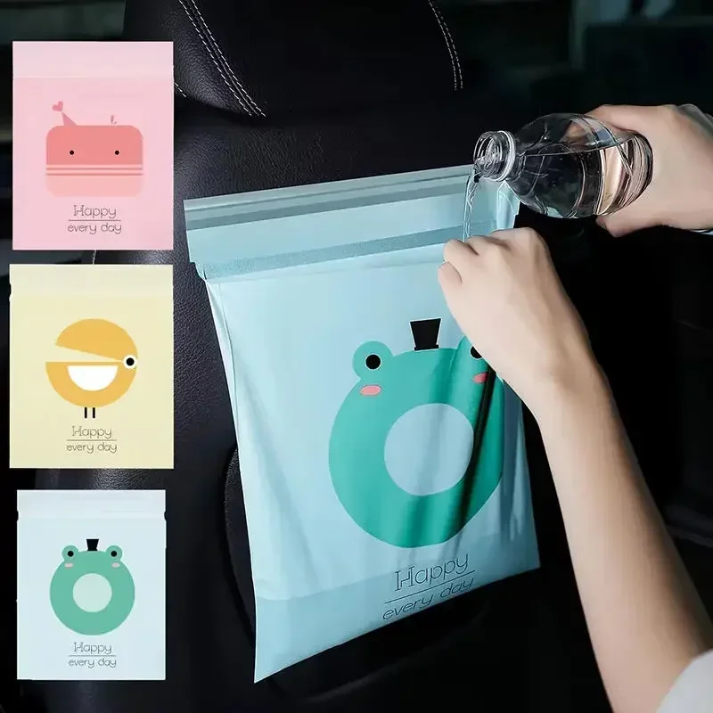 Car Trash Bag 15 Pcs Disposabl - đánh giá và giá Waterproof Car Trash Can With Lid