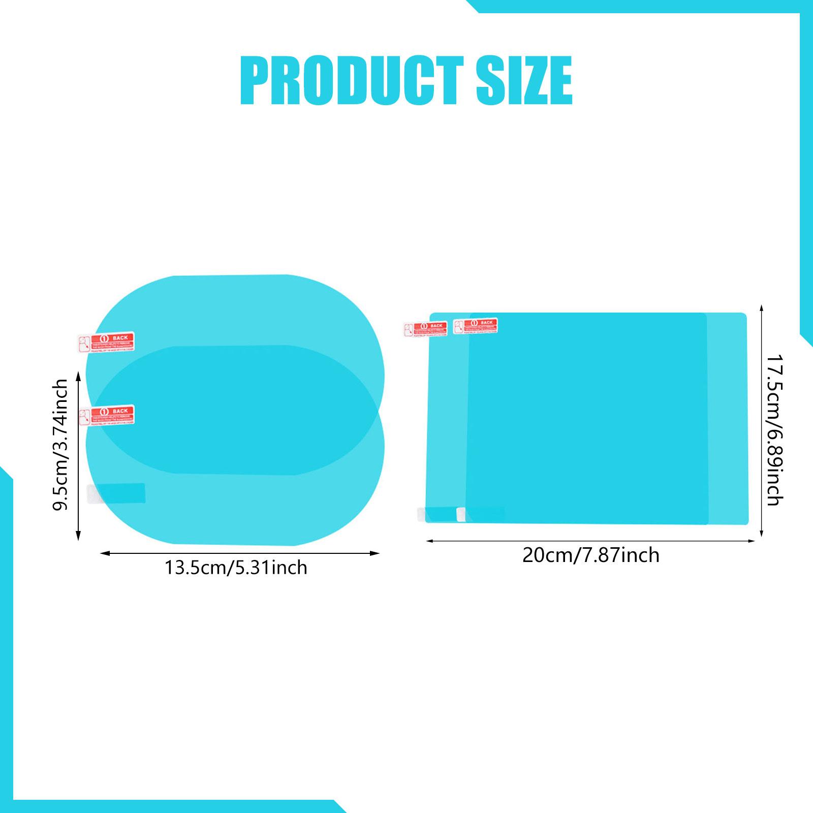 Car Rearview Mirror Film Prote - đánh giá và giá Anti Glare Car Rearview Mirror Film