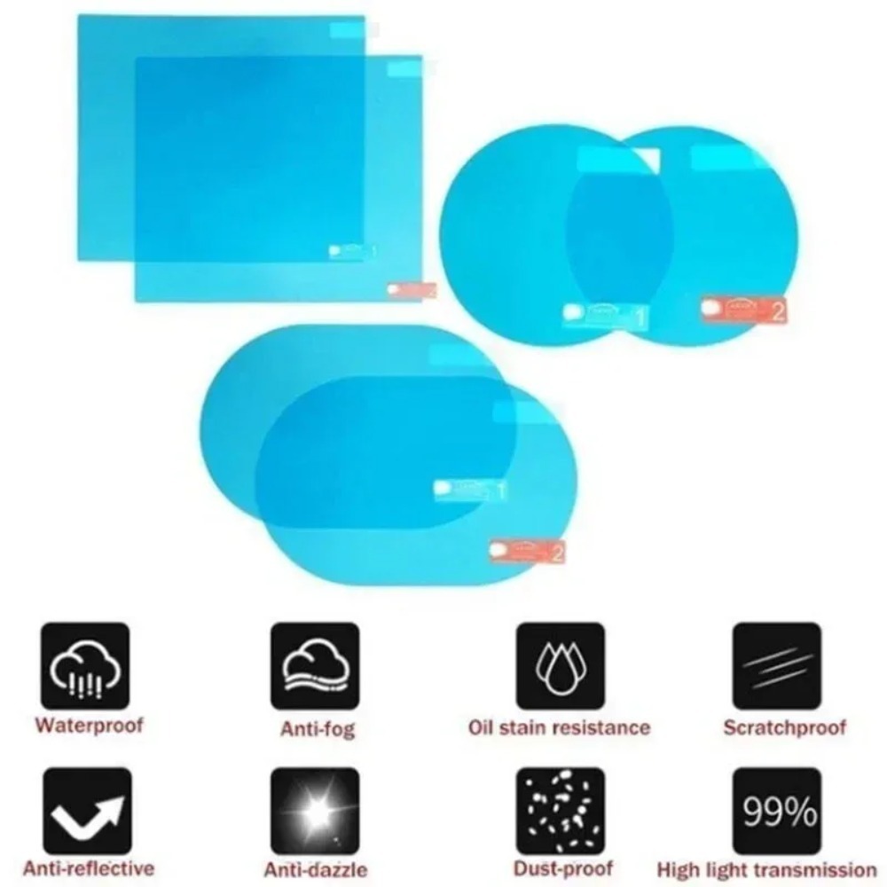 Car Rearview Mirror Protective - đánh giá và giá Anti Glare Car Rearview Mirror Film