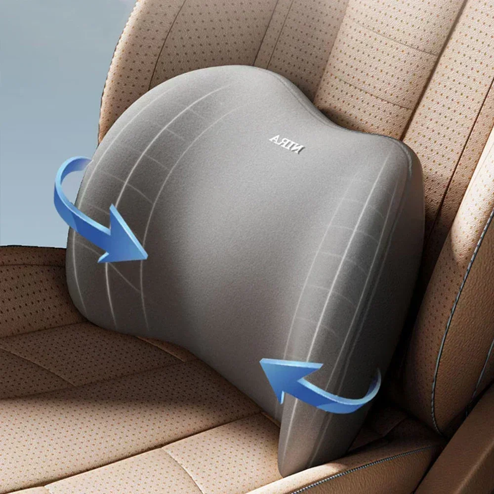 Car Neck Pillow Protector Memo - đánh giá và giá Memory Foam Car Neck Pillow Lumbar Support