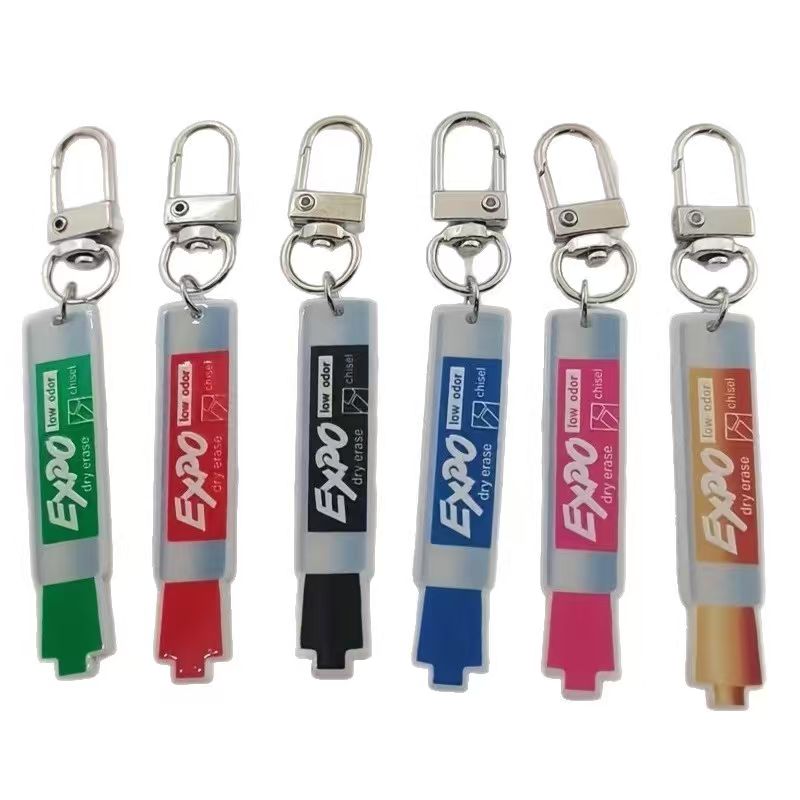 6pcs acrylic pen keychain, all - đánh giá và giá Car Accessories