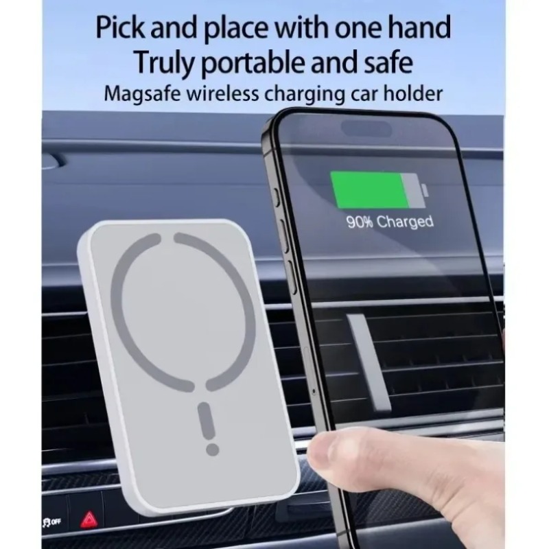 Magnetic Car Wireless Charger  - đánh giá và giá Magnetic Phone Holder For Car Vent