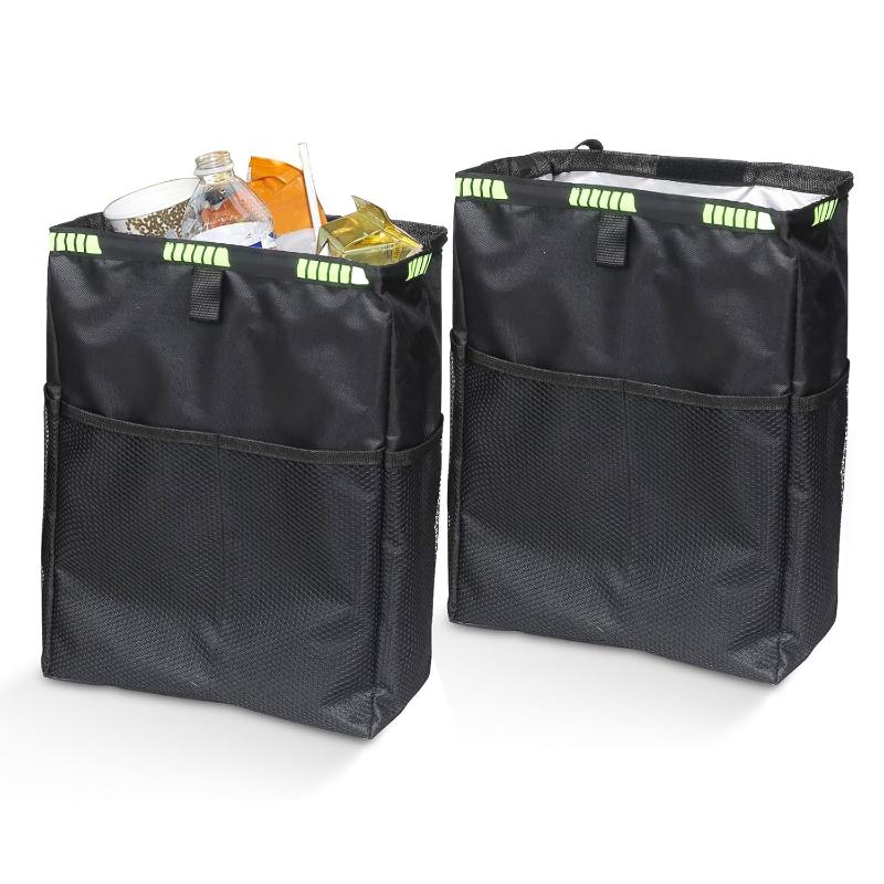 Foldable Car Trash Can With St - đánh giá và giá Waterproof Car Trash Can With Lid