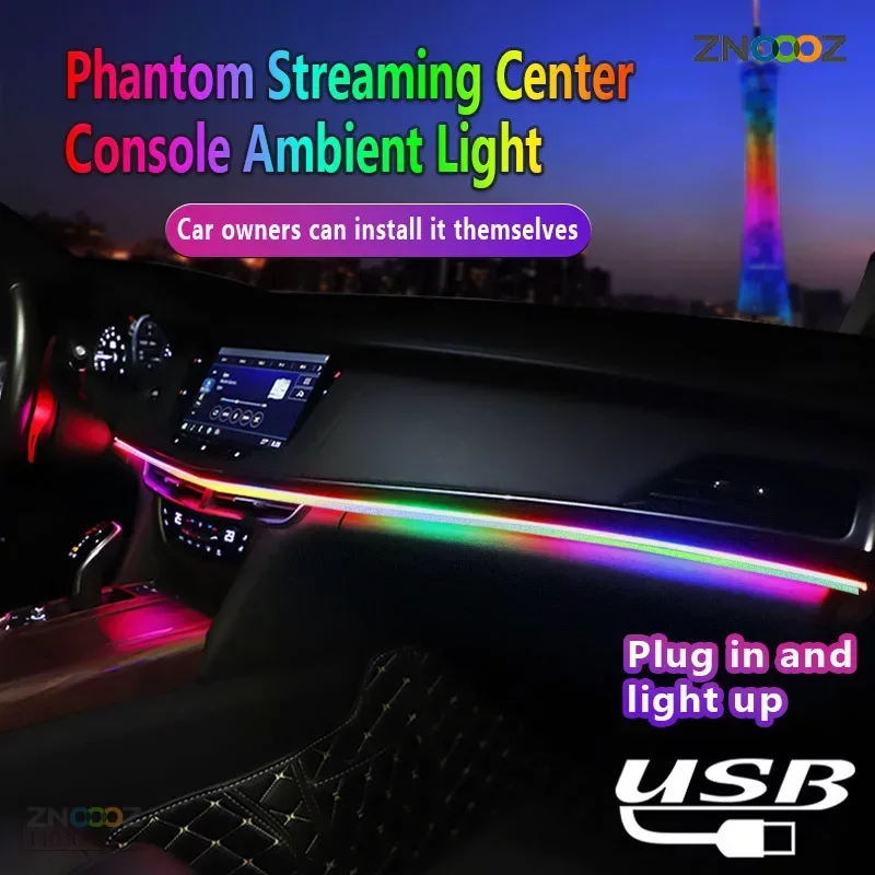 ZNOOOZ 140cm Car Ambient Light - đánh giá và giá Led Ambient Interior Car Lights App Control