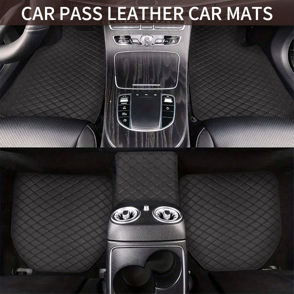 Universal 5Pcs Leather Car Flo - đánh giá và giá Car Floor Mats Universal Waterproof Leather