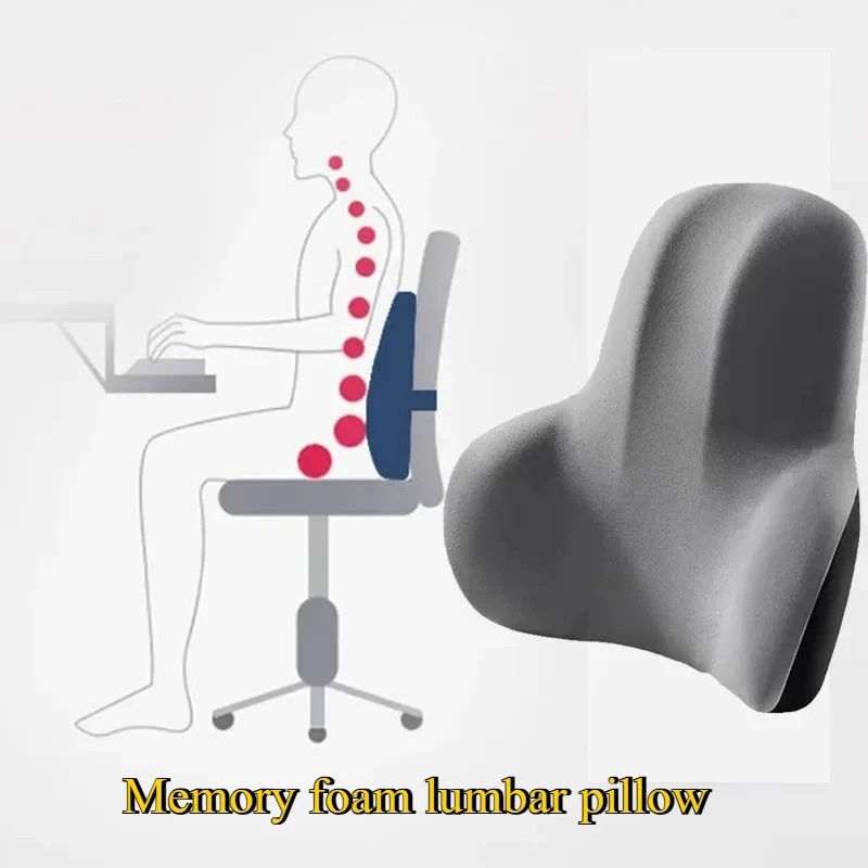 2025 Upgraded Orthopedic Memor - đánh giá và giá Memory Foam Car Neck Pillow Lumbar Support