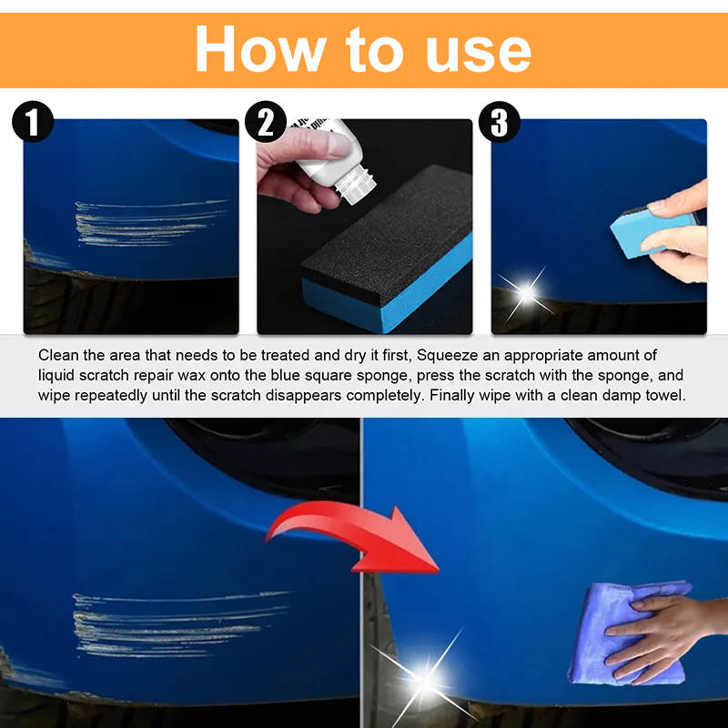 Car Scratch Remover Paint Care - đánh giá và giá Car Scratch Repair Polishing Wax Paste