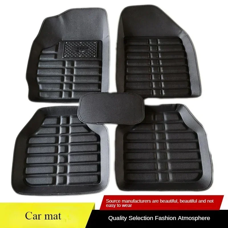 5pcs Premium Easy Clean Waterp - đánh giá và giá Car Floor Mats Universal Waterproof Leather
