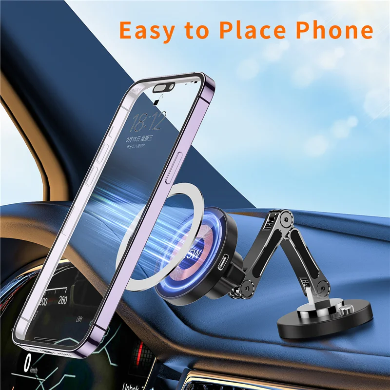 Magnetic Car Wireless Charger  - đánh giá và giá Wireless Car Charger Mount Fast Charging