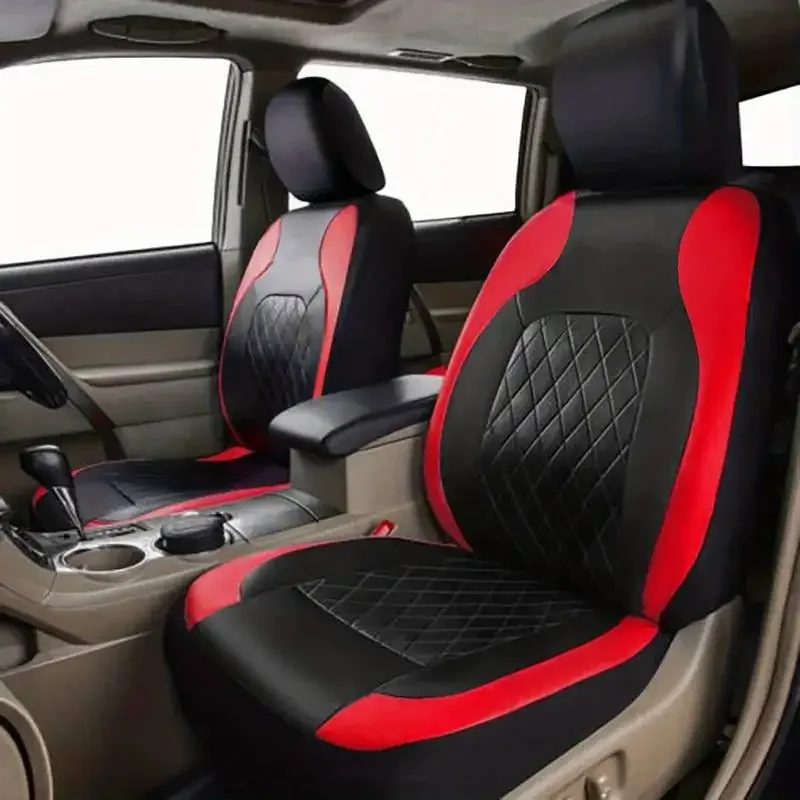 Universal Faux Leather Car Sea - đánh giá và giá Leather Car Seat Covers Full Set Universal