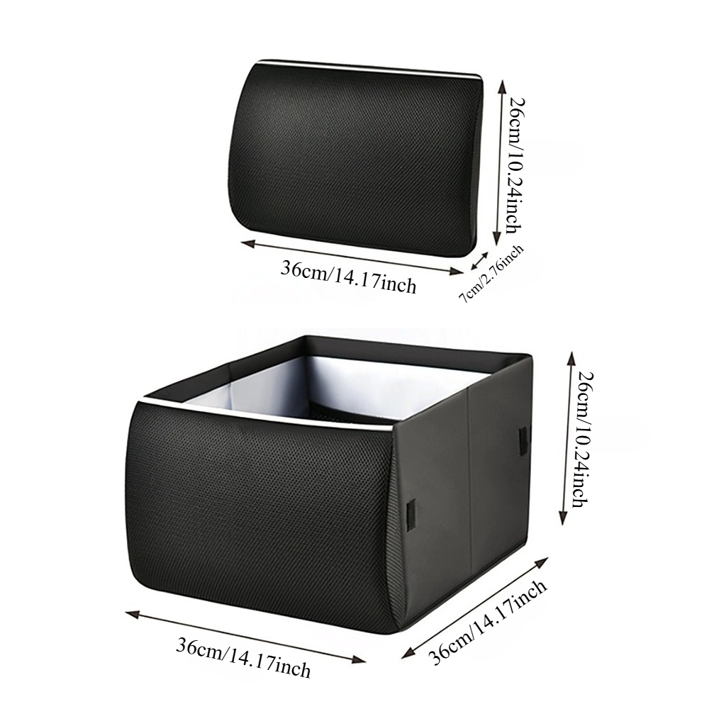 2-in-1 Multifunctional Car Sea - đánh giá và giá Car Trunk Organizer Foldable Storage Box