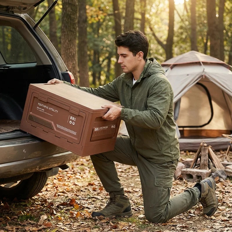 Outdoor Storage Box Camping Fo - đánh giá và giá Car Trunk Organizer Foldable Storage Box