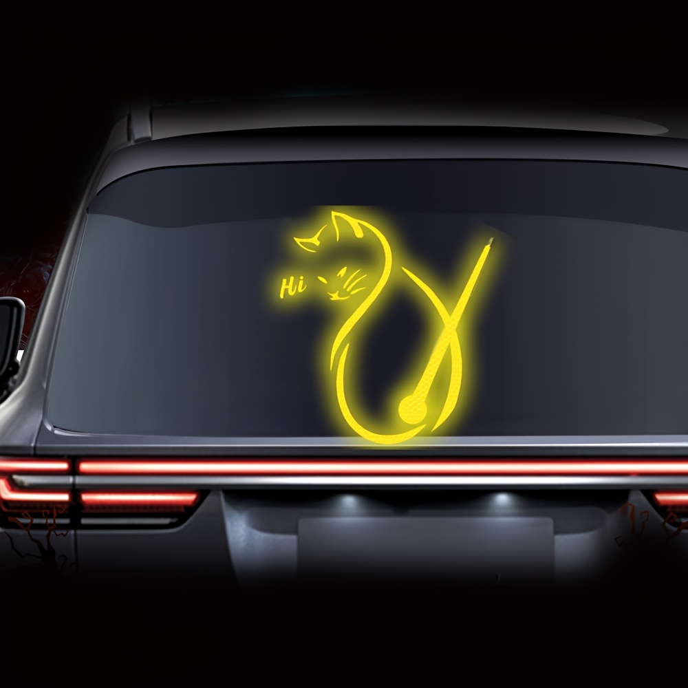 1 piece of car reflective cat  - đánh giá và giá Anti Glare Car Rearview Mirror Film