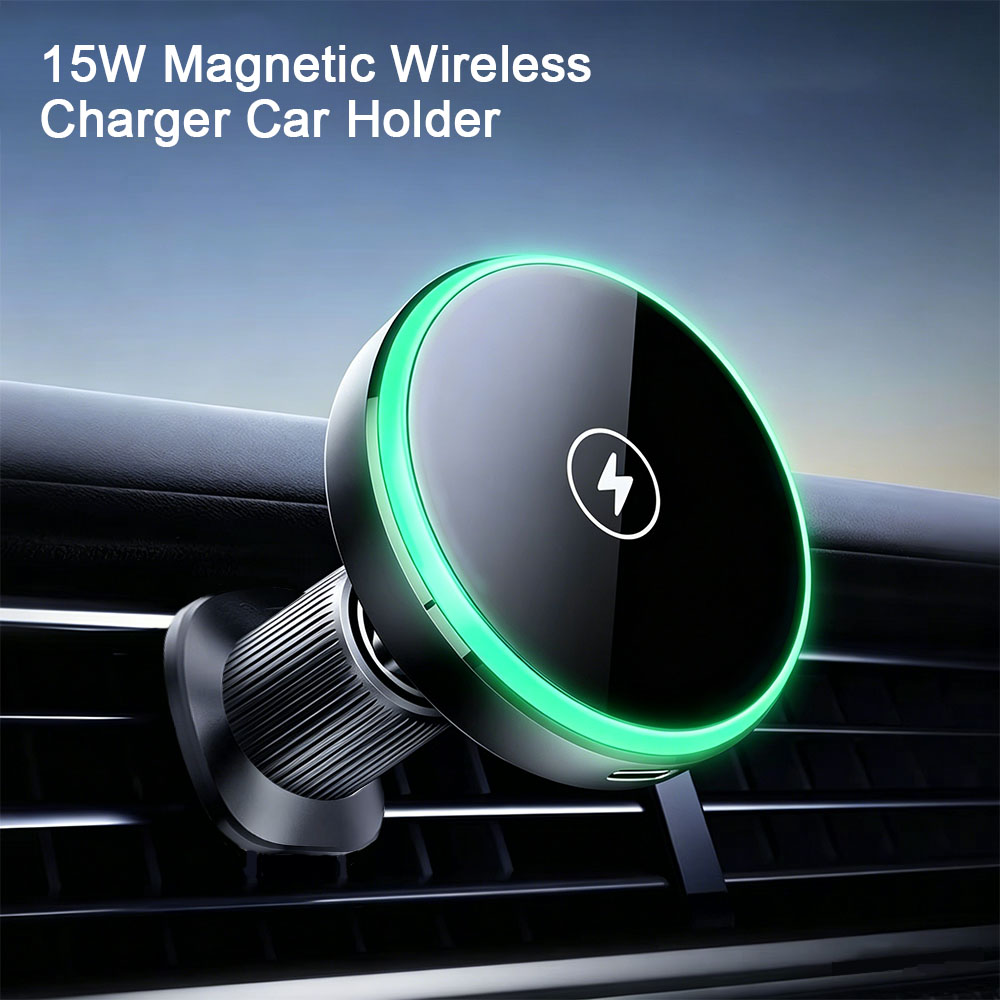 Magnetic Wireless Car Charger  - đánh giá và giá Magnetic Phone Holder For Car Vent