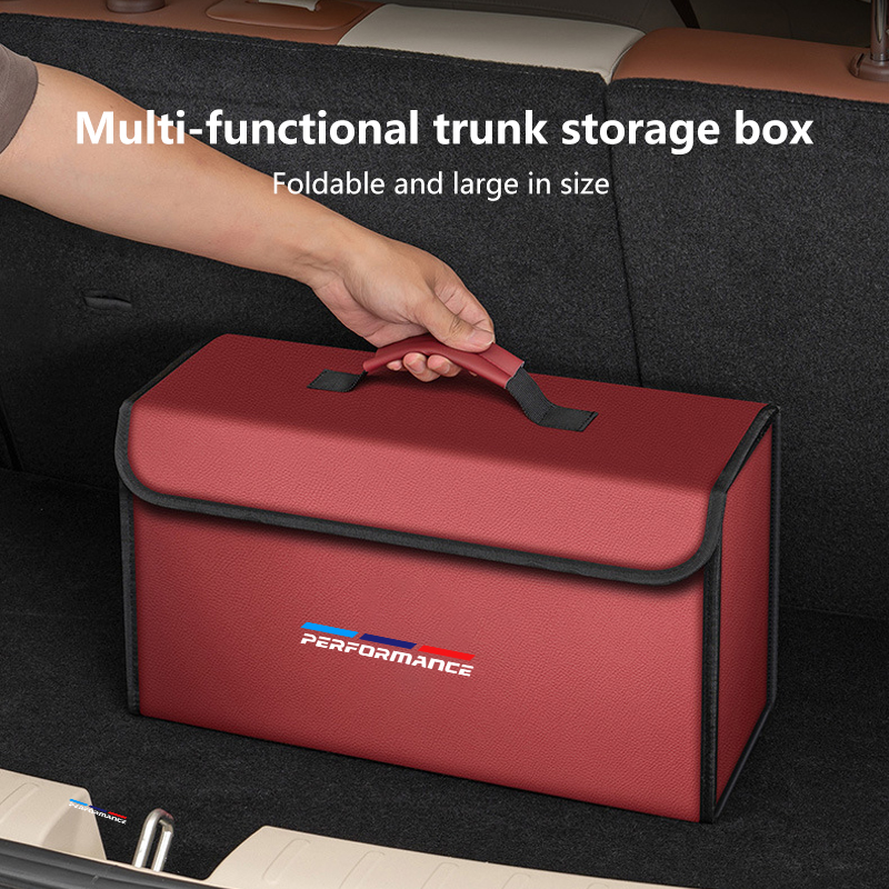 Car Leather Trunk Organizer Fo - đánh giá và giá Car Trunk Organizer Foldable Storage Box