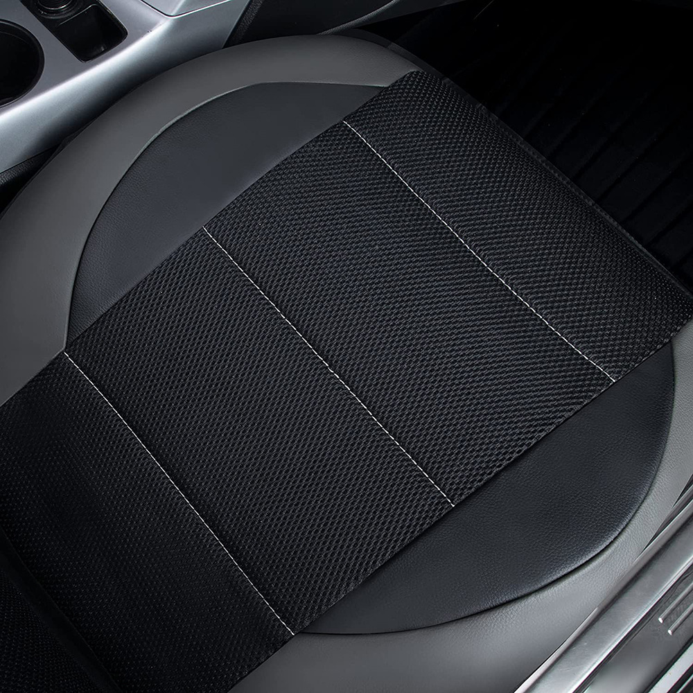 9 Pieces/set Car Seat Cover Ca - đánh giá và giá Leather Car Seat Covers Full Set Universal