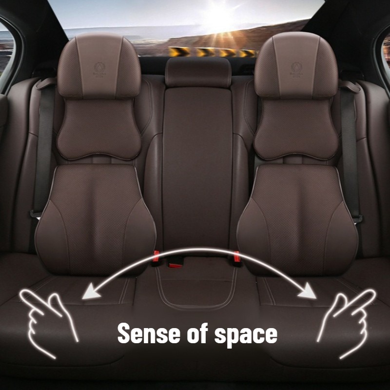New Universal Minimalist All S - đánh giá và giá Memory Foam Car Neck Pillow Lumbar Support