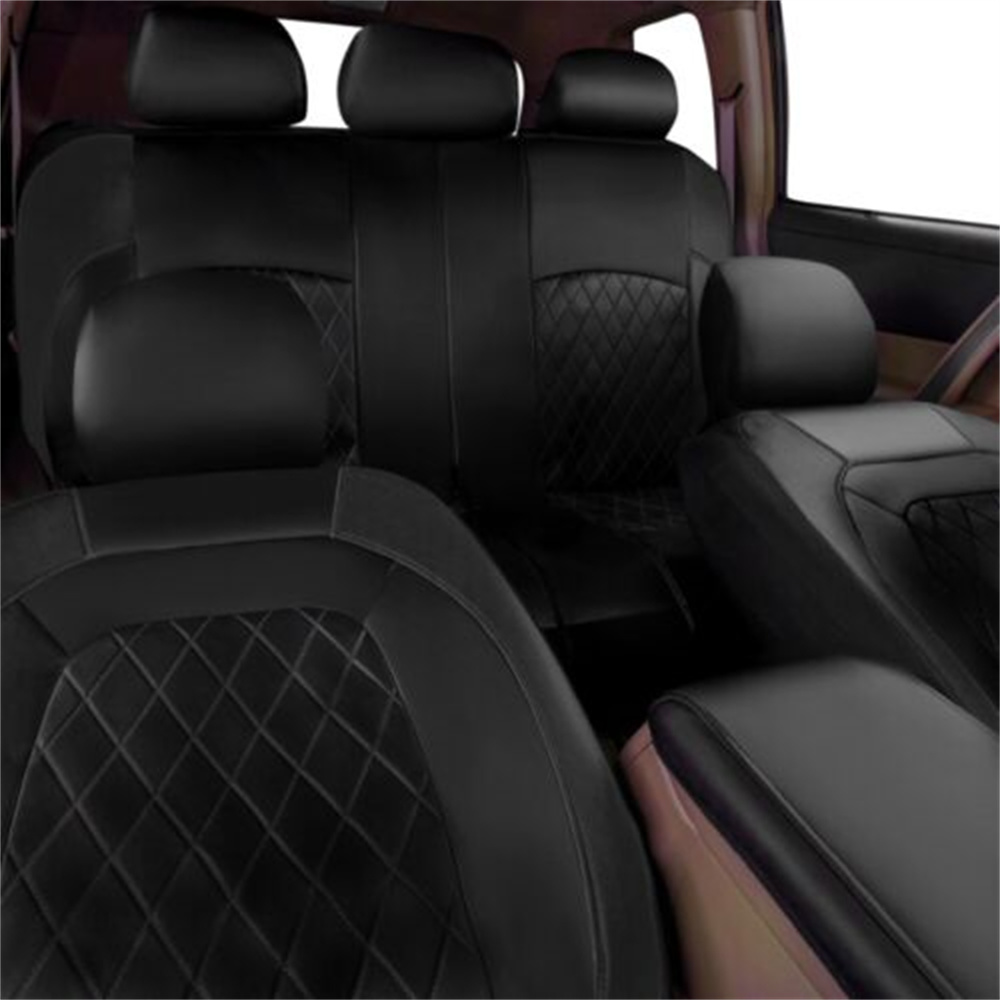 Universal Car Seat Cover Set P - đánh giá và giá Leather Car Seat Covers Full Set Universal