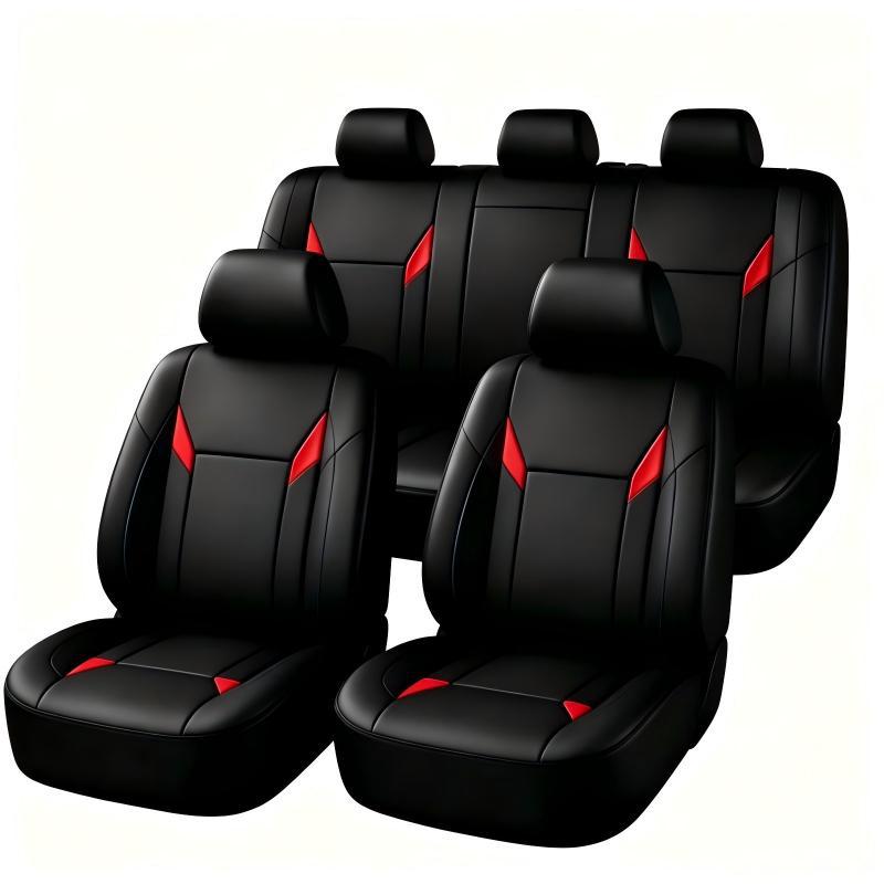Universal Fit PU Leather Car S - đánh giá và giá Leather Car Seat Covers Full Set Universal