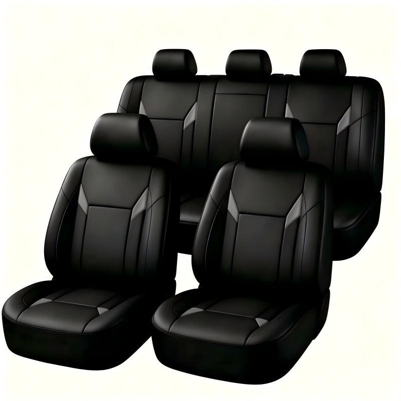 Universal Fit PU Leather Car S - đánh giá và giá Leather Car Seat Covers Full Set Universal