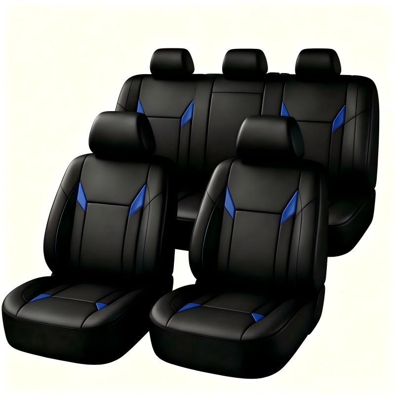 Universal Fit PU Leather Car S - đánh giá và giá Leather Car Seat Covers Full Set Universal