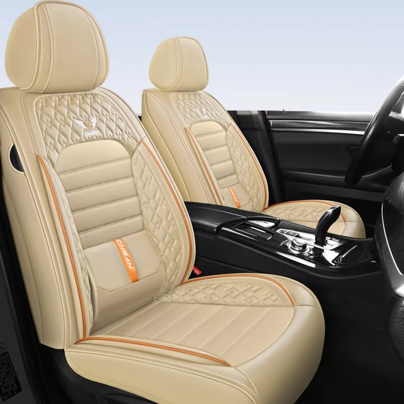 Luxury PU Leather Car Seat Cov - đánh giá và giá Leather Car Seat Covers Full Set Universal