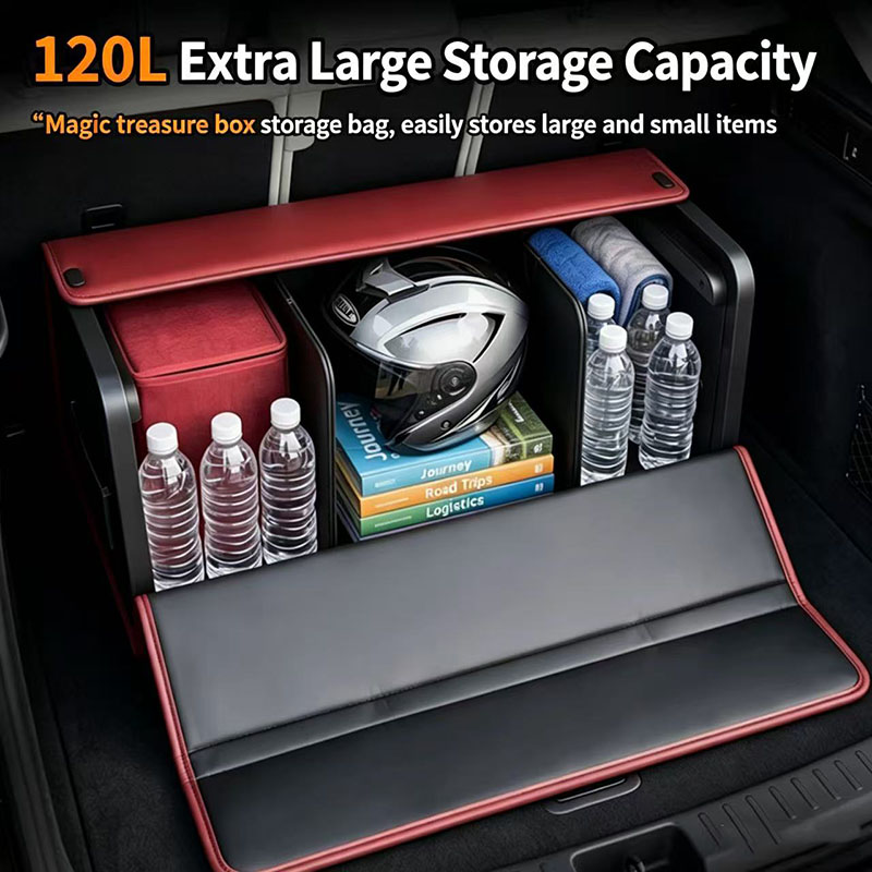 Car Trunk Organizer Box Nappa  - đánh giá và giá Car Trunk Organizer Foldable Storage Box