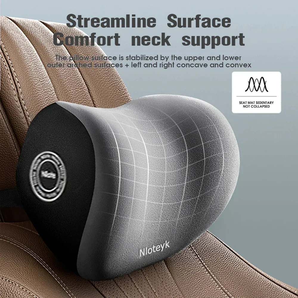 New Memory Foam Car Neck Pillo - đánh giá và giá Memory Foam Car Neck Pillow Lumbar Support