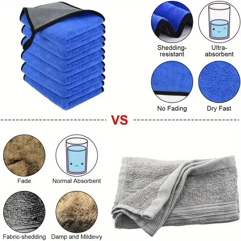 Microfiber Cleaning Towel Extr - đánh giá và giá Microfiber Car Drying Towel Super Absorbent