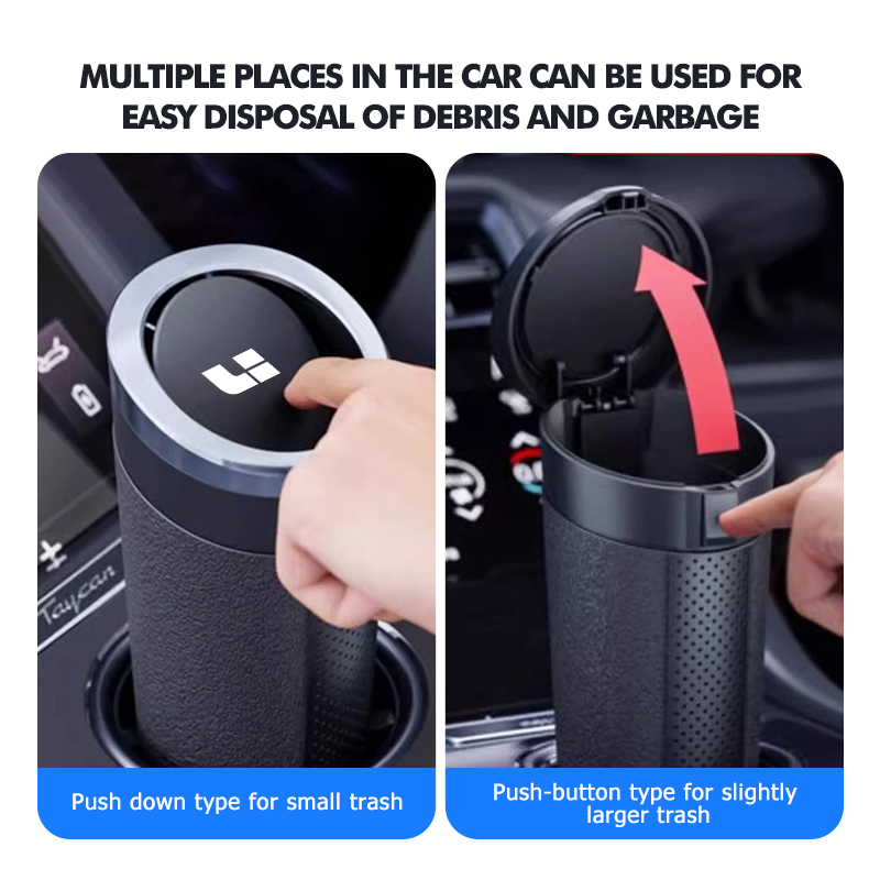 Car Trash Can Durable Waterpro - đánh giá và giá Waterproof Car Trash Can With Lid