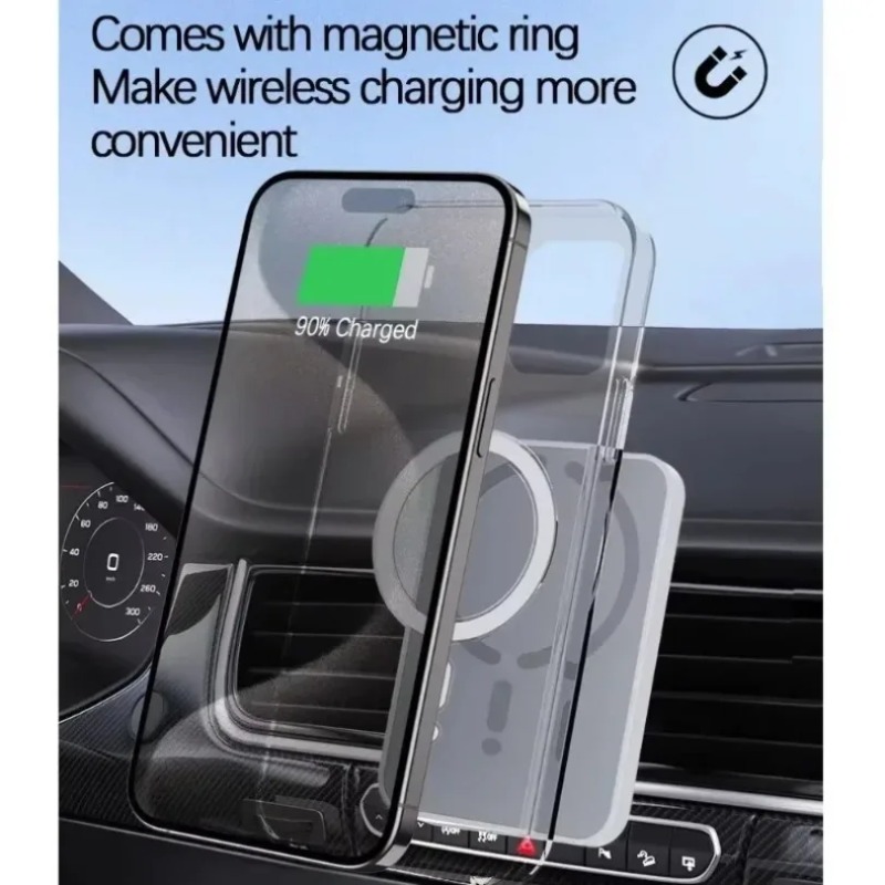 30W Magnetic Car Wireless Char - đánh giá và giá Wireless Car Charger Mount Fast Charging
