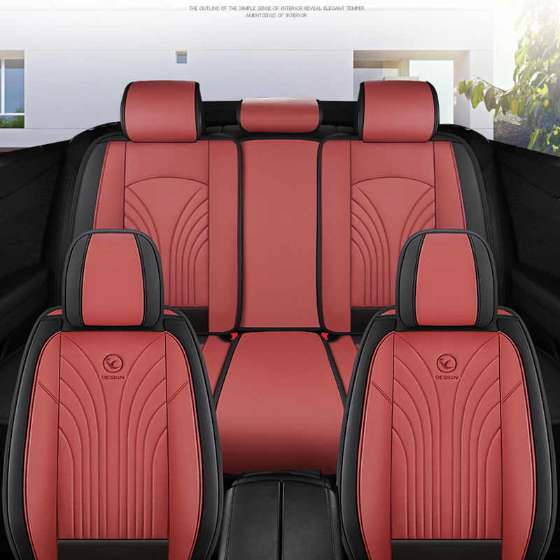 Ghế Ngồi Ô Tô Dành Cho Trường  - đánh giá và giá Leather Car Seat Covers Full Set Universal