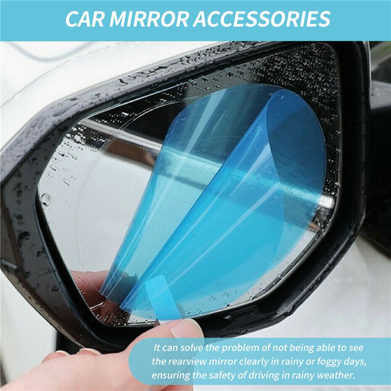 A10E-4Pcs Car Rearview Mirror  - đánh giá và giá Anti Glare Car Rearview Mirror Film