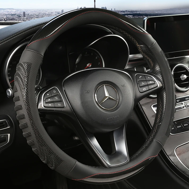 Three-dimensional Honeycomb Ca - đánh giá và giá Car Steering Wheel Cover Anti Slip Breathable