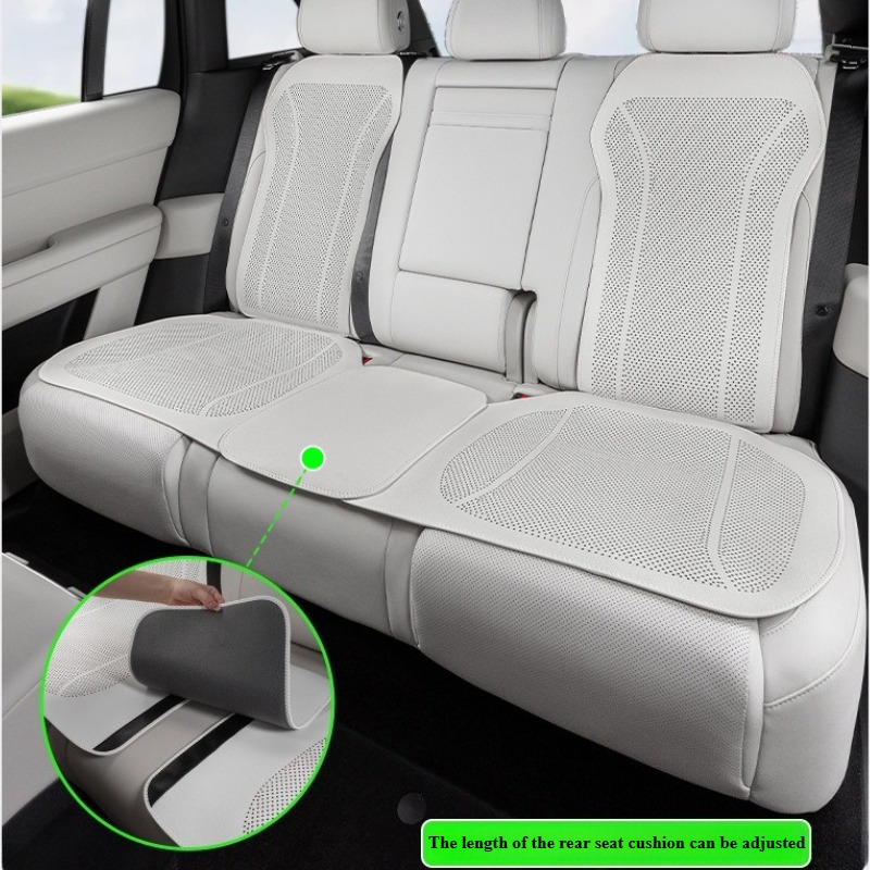 Breathable Nappa Leather Car S - đánh giá và giá Leather Car Seat Covers Full Set Universal