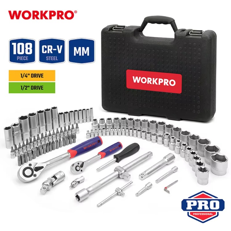 108pcs Professional Mechanics  - đánh giá và giá Auto Repair Tools