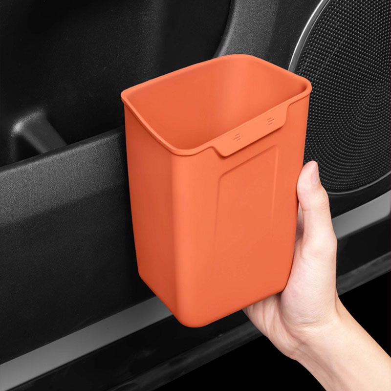 Universal Car Door Trash Can M - đánh giá và giá Waterproof Car Trash Can With Lid
